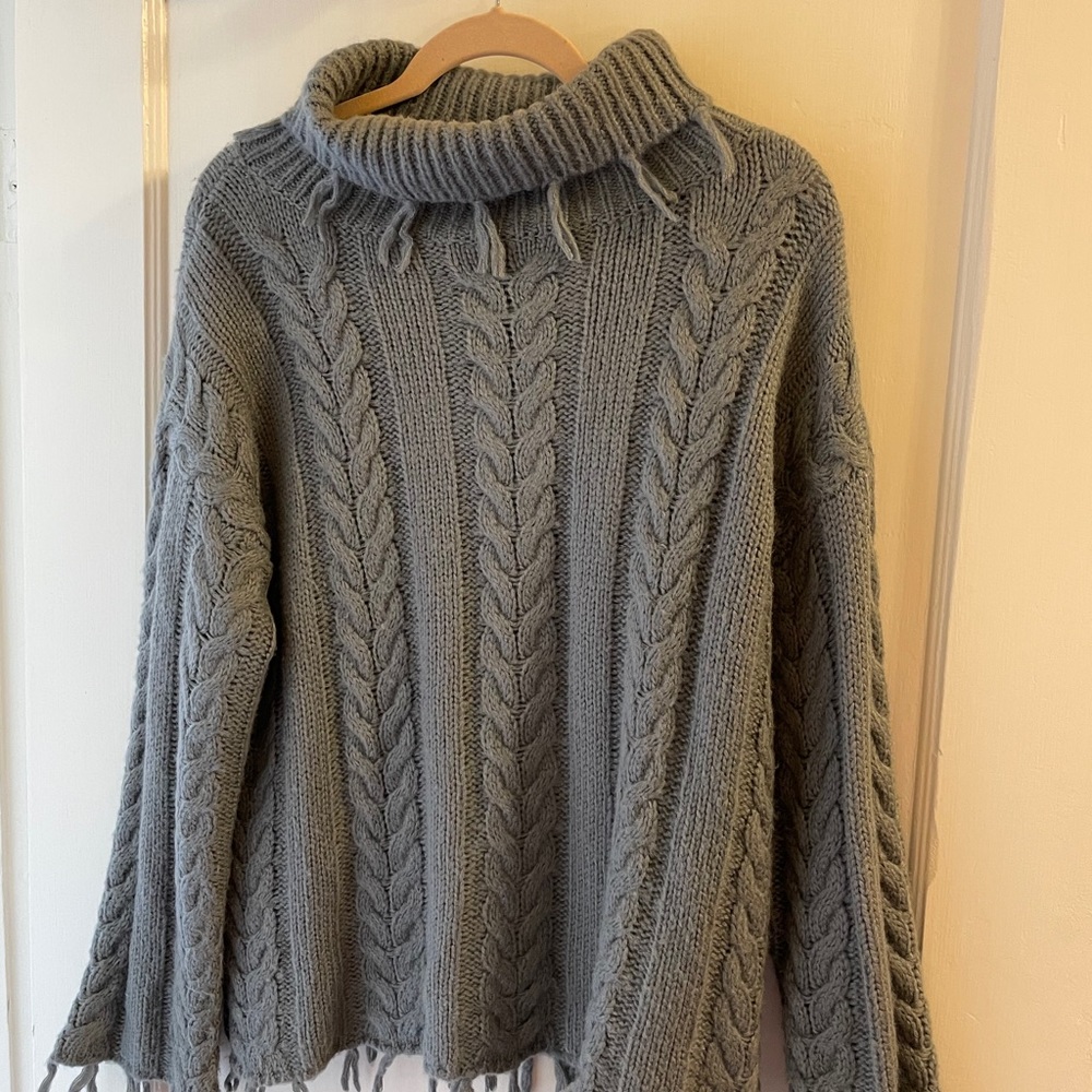 Gray sweater